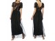 |O| ONLY duga haljina od šifona sa šljokicama (S) slika 1